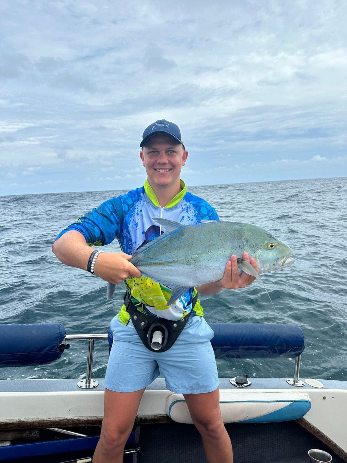 Bluefin trevally caught off Vilanculos