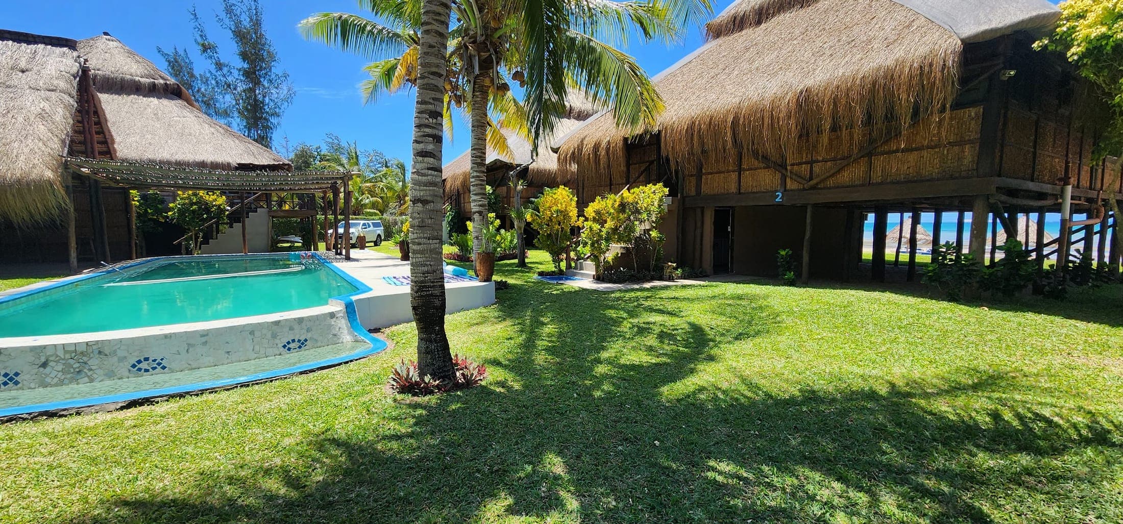 Pool in the gardens